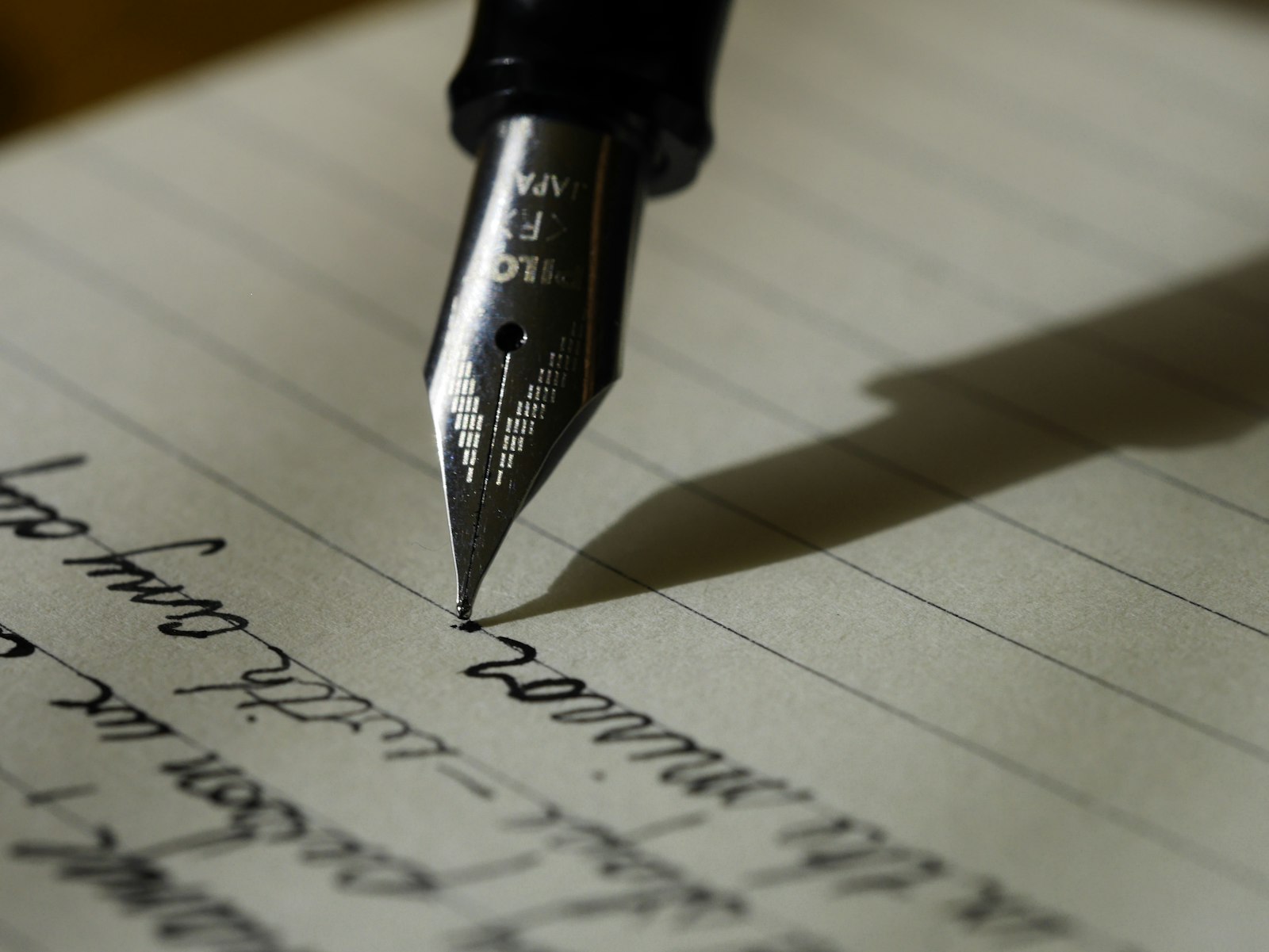 Content writing and editorial workspace